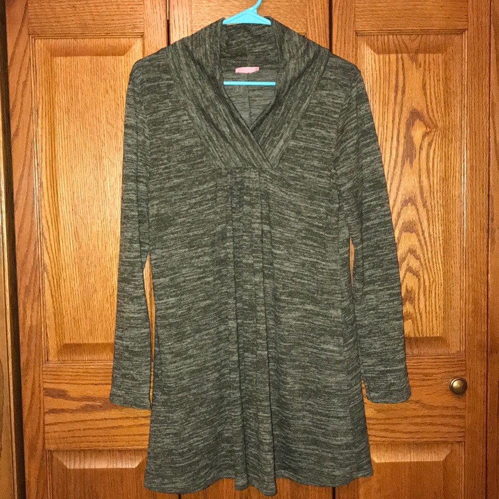 Hello Miz Long Maternity Sweater